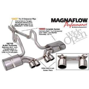 com Magnaflow Tru X Stainless Steel Crossover Pipes   97 04 Chevrolet 