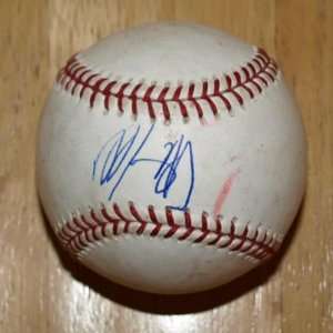 Machado Autographed Game Used Rawlings Official Minor League Baseball 