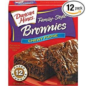 Duncan Hines Snack Size Chewy Fudge Brownie Mix, 10.5 Ounce (Pack of 