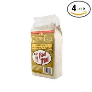 Bobs Red Mill Gf Sweet White Sorghum Flour, 22 Ounce (Pack of 4)