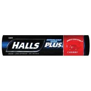  Halls Plus Soothing Syrup Center Cough Drops Cherry 15X9 