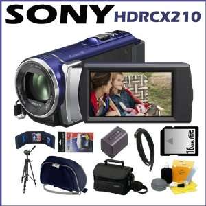  Sony HDR CX210 High Definition Handycam Camcorder with 