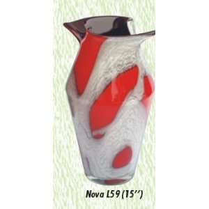  Nova Vase Hand Blown Modern Glass Vase