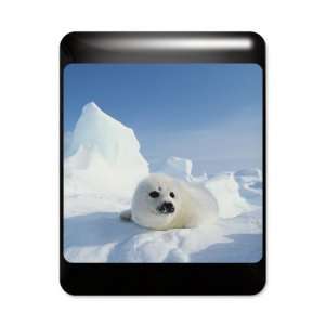  iPad Case Black Harp Seal 