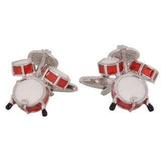 Drum Kit Cufflinks by Cuff Daddy by Cuff Daddy