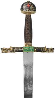 Medieval The Sword of Charlemagne Replica w/ Scabbard  