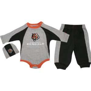  Cincinnati Bengals Infant Long Sleeve Creeper Pant and 