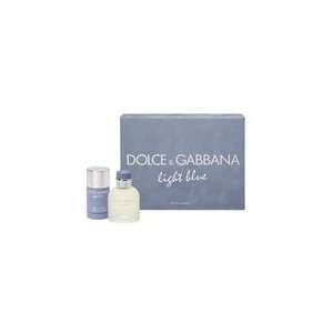  Light Blue by Dolce & Gabbana for Men, Gift Set Beauty