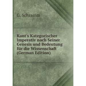   die Wissenschaft (German Edition) (9785874122812) G. Schramm Books