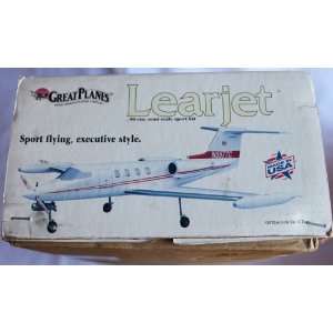  Learjet .40 Semi Scale Sport Kit Toys & Games