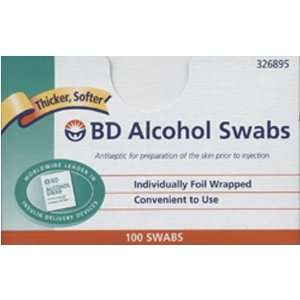   Swabs Thicker, Softer 100 Swabs (Pack of 2)