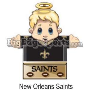    NFL New Orleans Saints Mascot Bookshelf 18