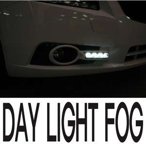 LED Day Light fog cover Assembly 2P For 08 09 10 11 Chevy Cruze  