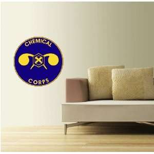 Chemical Corps Plaque Wall Decor Sticker 22