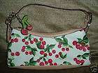 XOXO purse/handbag cherry design with key chain