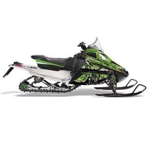   Fits Arctic Cat F Series Snowmobile Sled Graphic Kit Reaper   Green