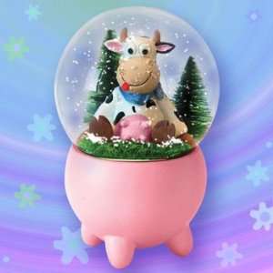  Dookie the Cow Collectible Snow Globe 