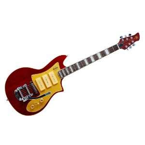  Hanson Guitars Cigno (Transparent Burgundy) Musical 