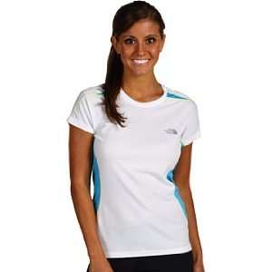  The North Face GTD Crew for Women Small White/Blitz Blue 