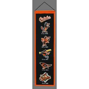 Baltimore Orioles Heritage Banner