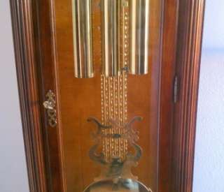Beautiful Sligh Mahogany Grandfather Clock Model No. 0824 1 AN A MUST 