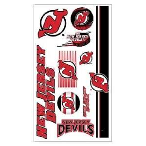  New Jersey Devils Tattoo Sheet *