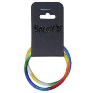  Smoothies Tie Dye Brights Metal Free Pony Tail Holders 