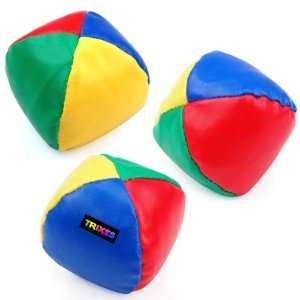  TRIXES Coloured Juggling Balls Learn to Juggle Set Of 
