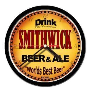  SMITHWICK beer and ale cerveza wall clock 