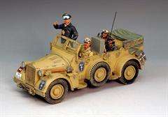 King and Country AK046(SL) Rommels Desert Horch  