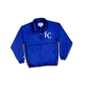 Kansas City Royals MLB Elevation Gamer 1/4 Zip Pullover Jacket 