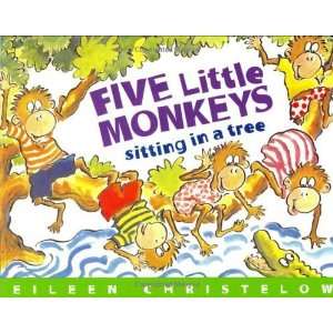   Monkeys Sitting in a Tree [Board book] Eileen Christelow Books