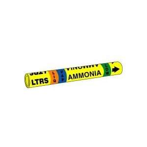 AMMONIA LTRS LIQ/VAP LOW   IIAR Snap Tite Pipe Markers   IIAR ST OD 2 