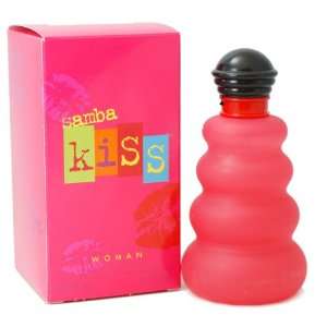 SAMBA KISS Perfume. EAU DE TOILETTE SPRAY 3.3 oz / 100 ml By Perfumers 
