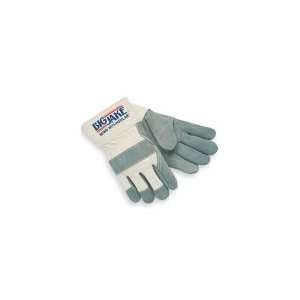  MEMPHIS GLOVE 1700M Glove,Leather Palm,Gunn,Gray,M,Pr 