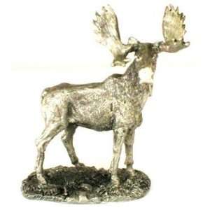  New   4 Pewter Moose Figurine Case Pack 6 by DDI Pet 