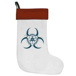  Christmas Stocking Biohazard Symbol 