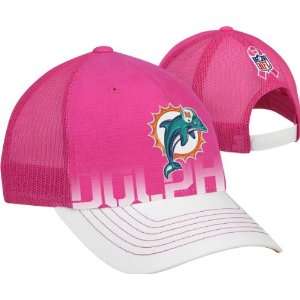  Miami Dolphins Womens Pink Breast Cancer Awareness 