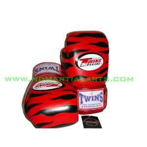  Twins Special Tiger Pattern Muay Thai Gloves