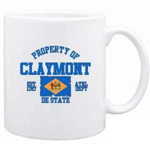  New  Property Of Claymont / Athl Dept  Delaware Mug Usa 