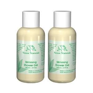 Venus Body Slimming Shower Gel with Pure Marine Algae Serum, 2   4oz 