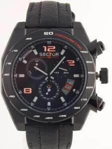 SECTOR RACE CHRONOGRAPH BLACK DIAL MENS WATCH  