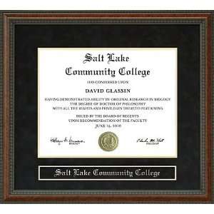  Salt Lake Community College (SLCC) Diploma Frame Sports 