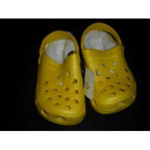 Clogs for kids with soft insert Yellow 