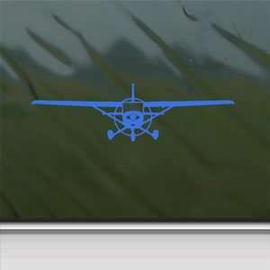  Cessna 152 Skyhawk Sky Hawk Blue Decal Window Blue Sticker 