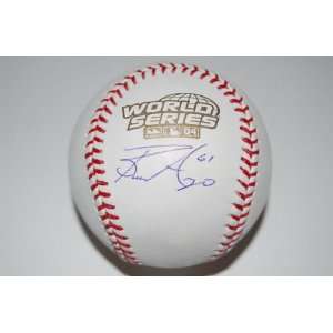  Bronson Arroyo Boston Red Sox Autographed 2004 World 