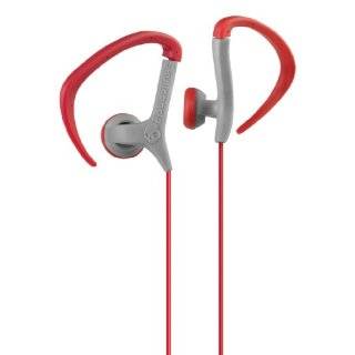 Skullcandy S4CHDZ 124 Chops Hanger Earbuds (Grey/Red)