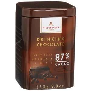 Niederegger 87% Cacao Drinking Chocolate, 8.8 Ounce Tin  