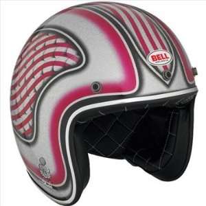  Bell Custom 500 Open Face Skratch Deluxe Motorcycle Helmet 