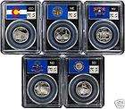 2003 S Silver State Quarter Set PCGS PR69 DCAM FLAGS items in 